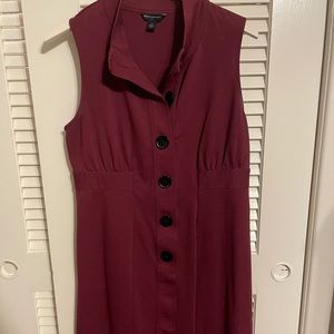 Banana Republic Burgundy Dress